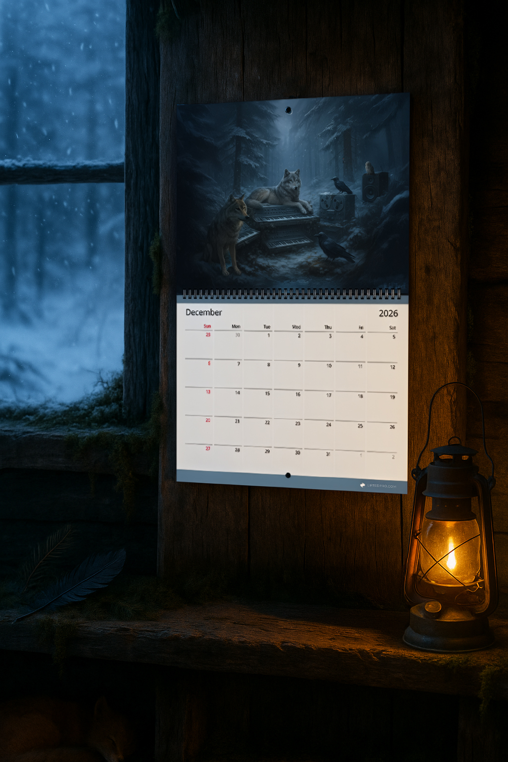 Creature Calendar 2026 Cover