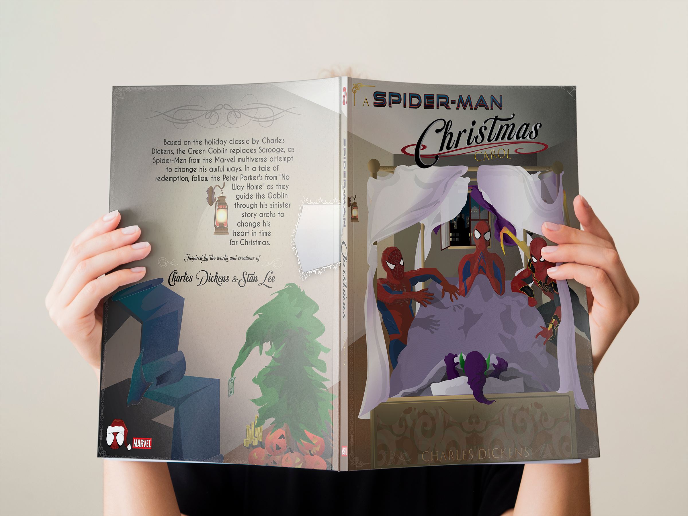 Spider-Man Christmas Carol | Book Cover