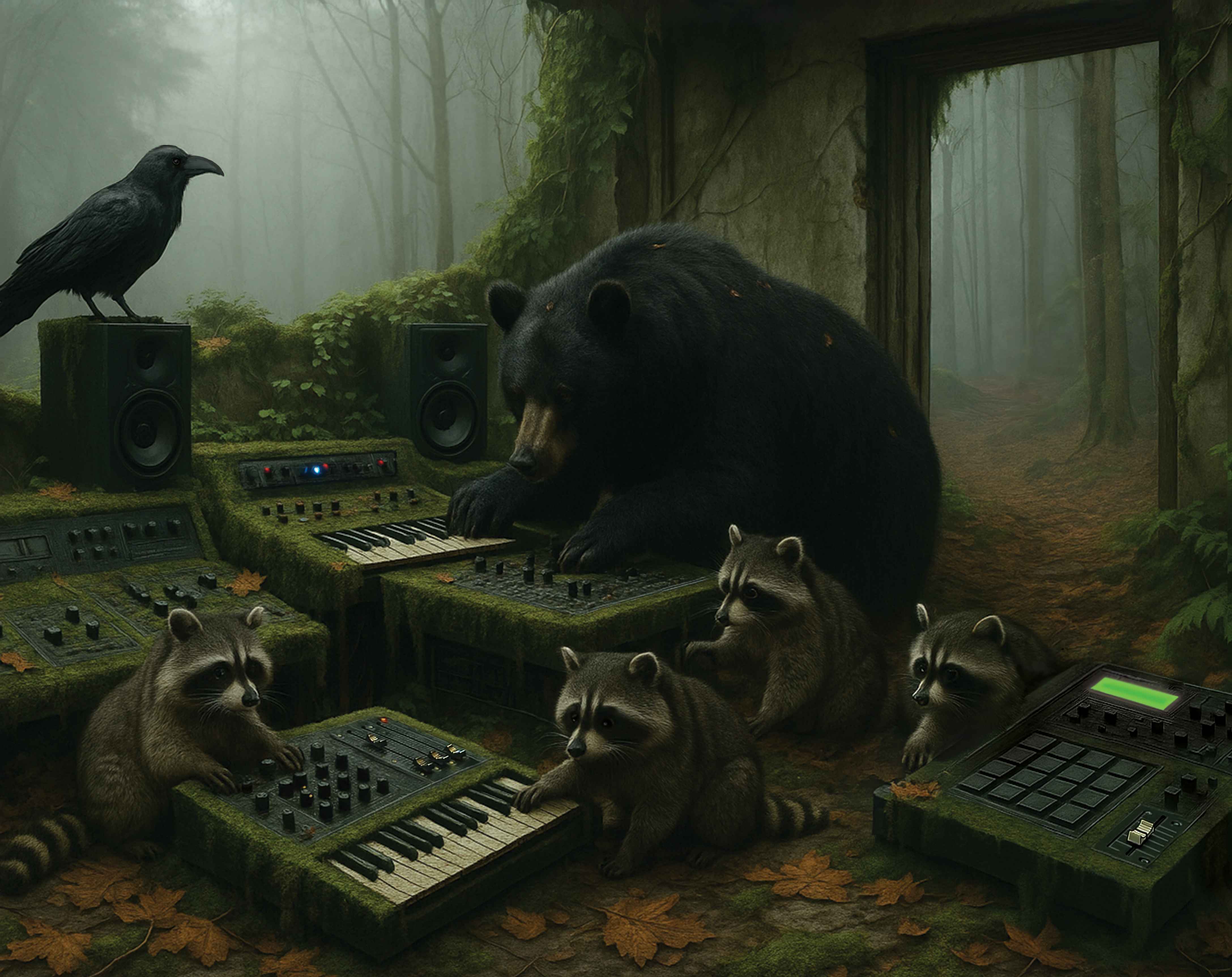 Wilderness studio background